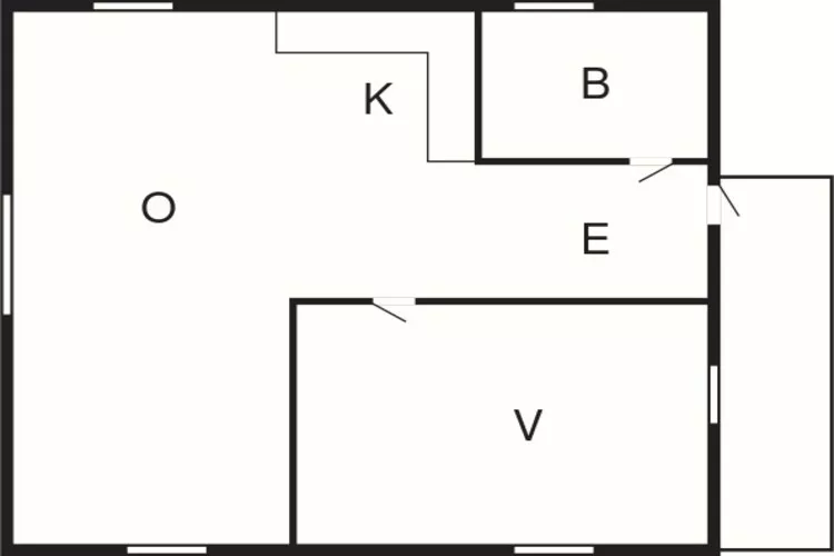 Maison de vacances pour 4 a ELLÖS-Plan