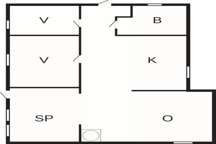 4 person holiday home in FALKENBERG-Floor plan