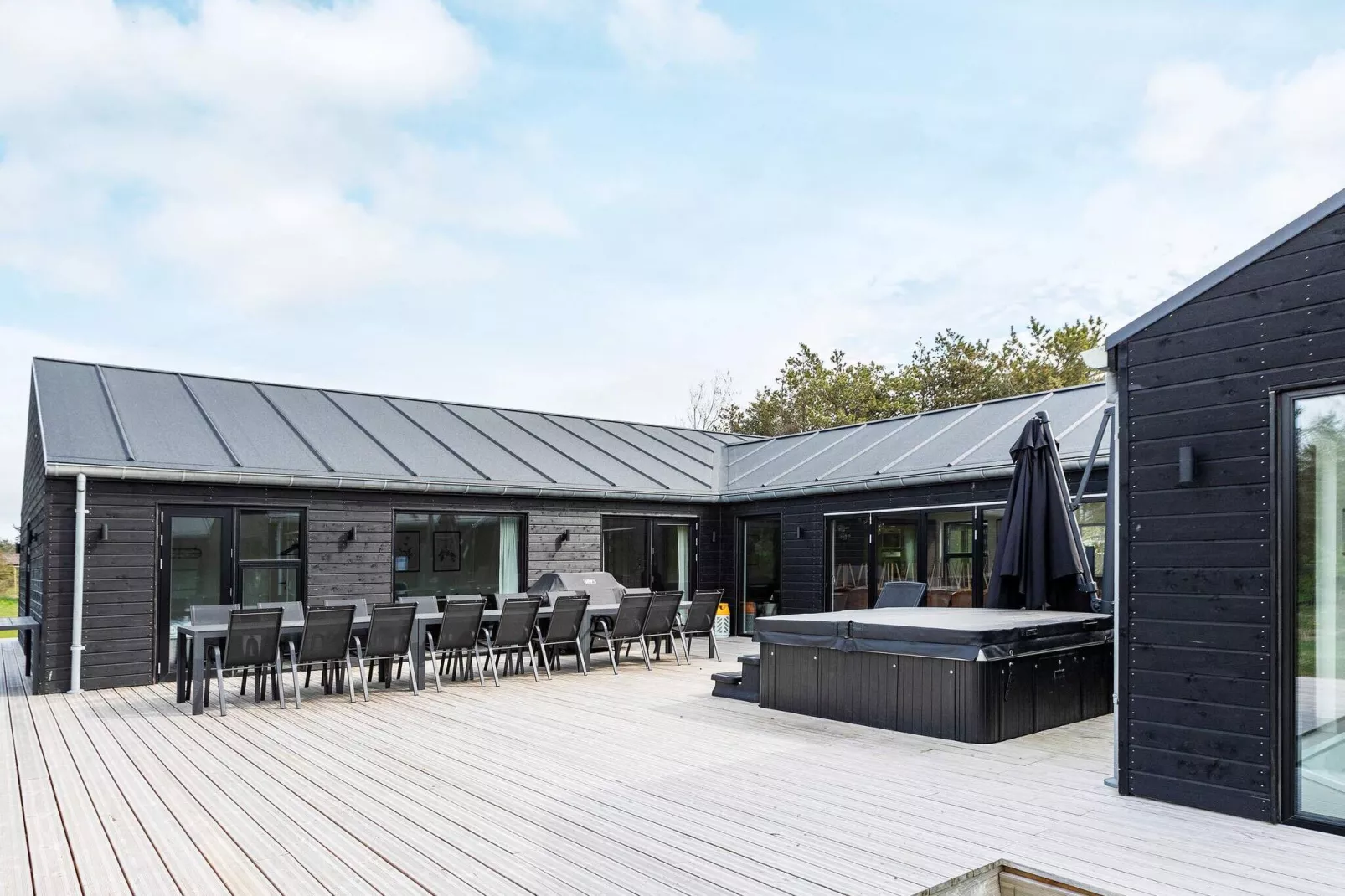 Maison de vacances pour 28 a Løkken-Vue