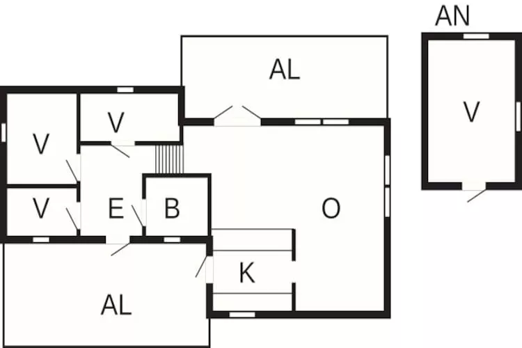 6 person holiday home in Bovallstrand-By Traum-Floor plan