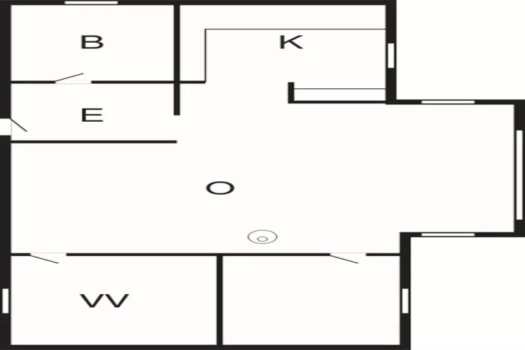 6 person holiday home in Juelsminde-By Traum-Floor plan