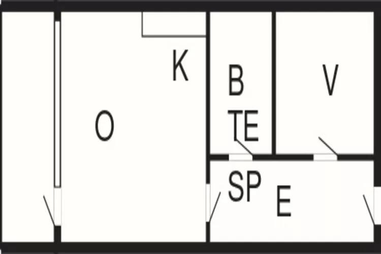 2 room,ground,31m2,Premium-Grundriss