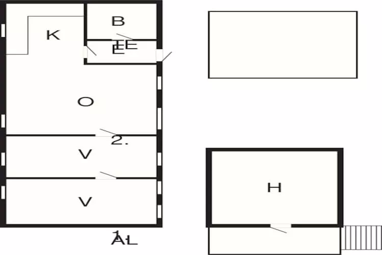 5 Personen Ferienhaus in Nexø-Grundriss