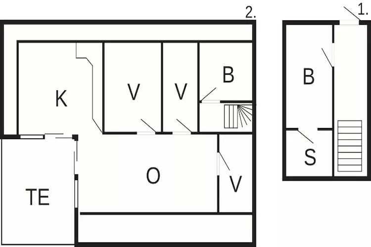 Maison de vacances pour 6 a EIDSVÅG-By Traum-Plan