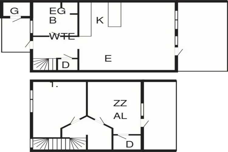 3½ room,Skipperhousem,Non smoking-Plan