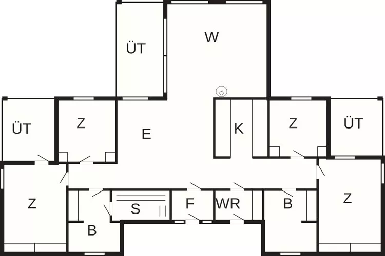 12 person holiday home in Hals-By Traum-Floor plan