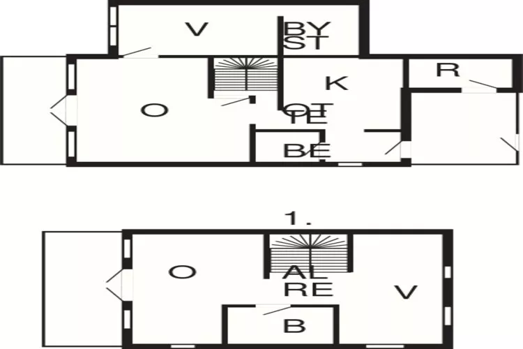 8 Personen Ferienhaus in Hals-By Traum-Grundriss