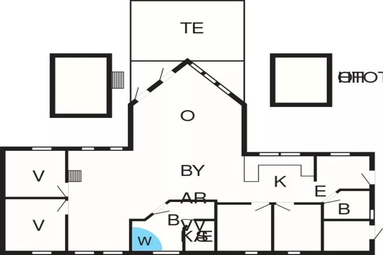 Maison de vacances pour 8 a Brovst-By Traum-Plan