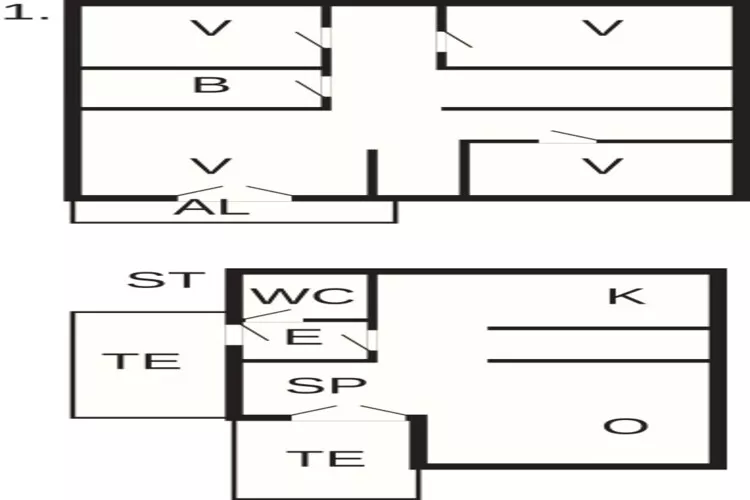 8 person holiday home in LØTEN-By Traum-Floor plan