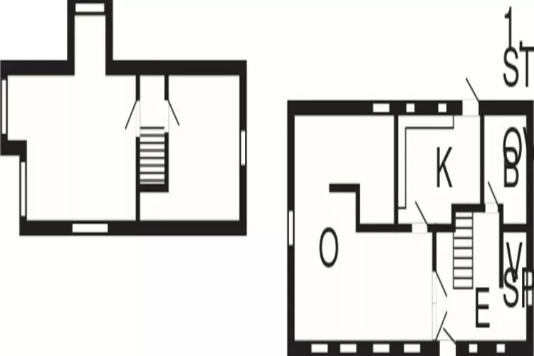 Maison de vacances pour 6 a Søby Ærø-By Traum-Plan d'étage