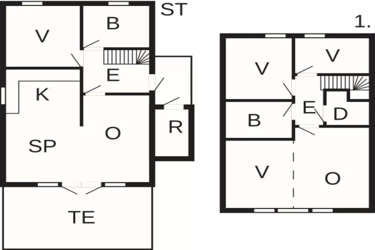 6 person holiday home in Gursken-By Traum-Floor plan