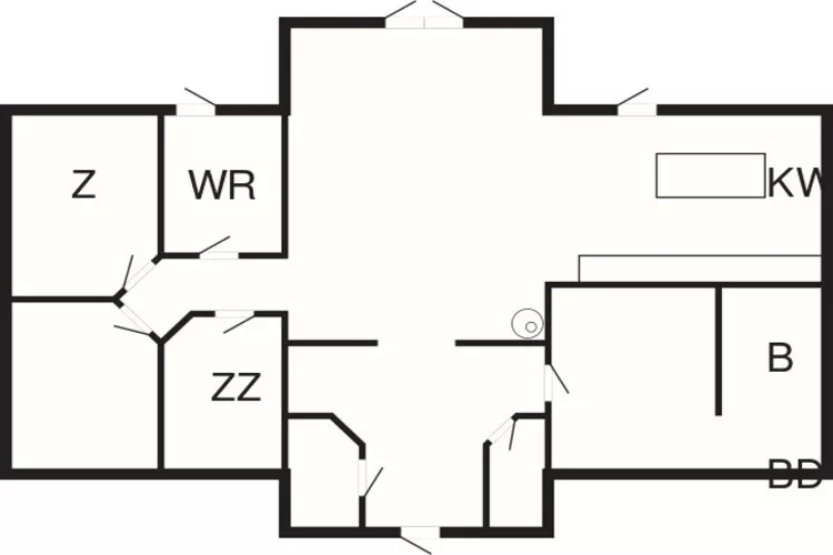 5 person holiday home in ULRICEHAMN-By Traum-Floor plan