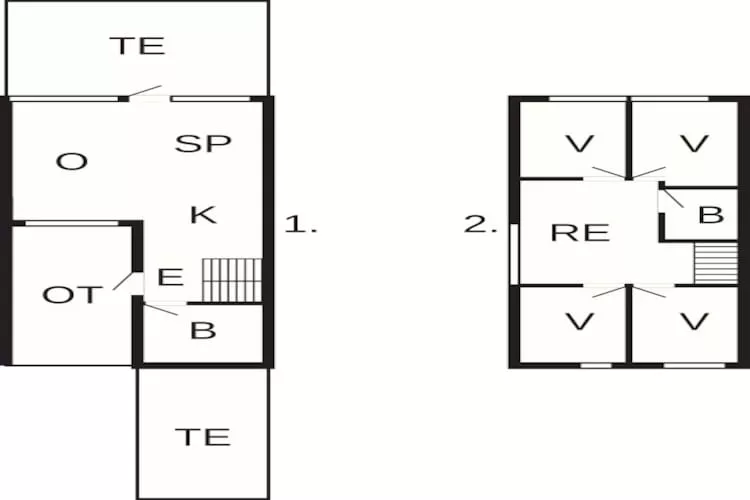 Maison de vacances pour 8 a Hadsund-By Traum-Plan