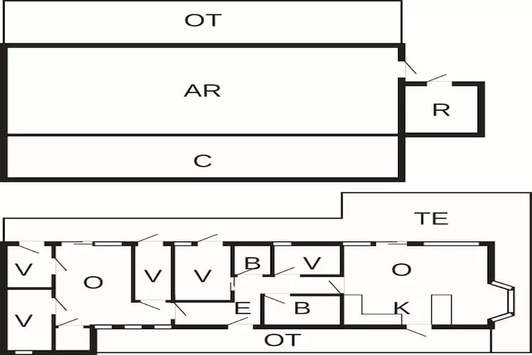 10 person holiday home in Ry-By Traum-Floor plan