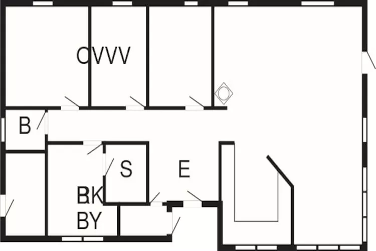 8 Personen Ferienhaus in Blokhus-By Traum-Grundriss