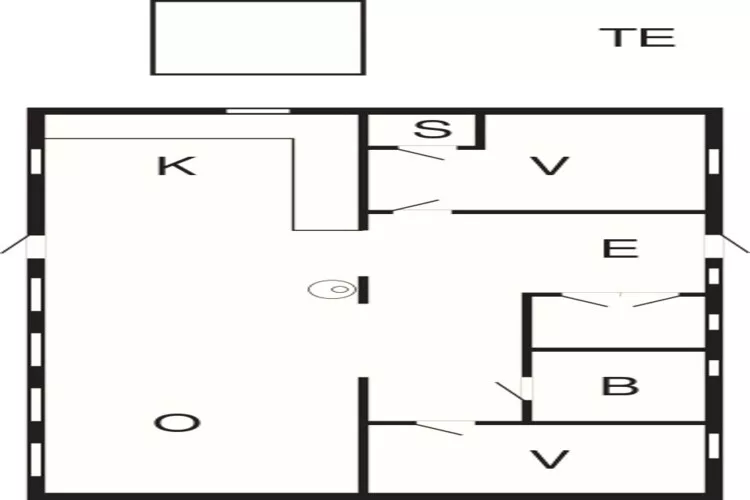 5 Personen Ferienhaus in KLÖVEDAL-By Traum-Grundriss
