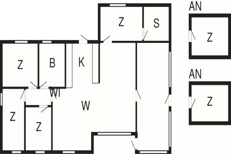 10 Personen Ferienhaus in Højslev-By Traum-Grundriss
