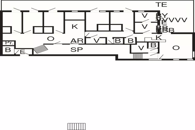 Maison de vacances pour 30 a Ebeltoft-By Traum-Plan d'étage