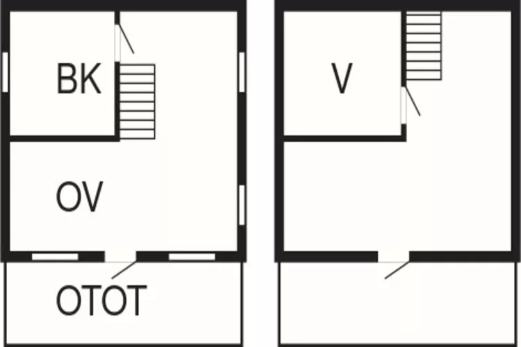 Maison de vacances pour 5 a VÅGLAND-Plan