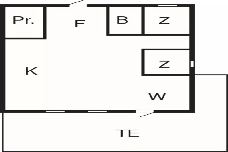 Comfortable Cottage with Large Grounds - By Traum Ferienwohnungen-Floor plan