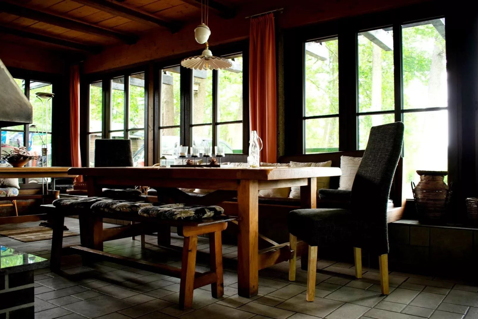 Ferienhaus am See-Dining room