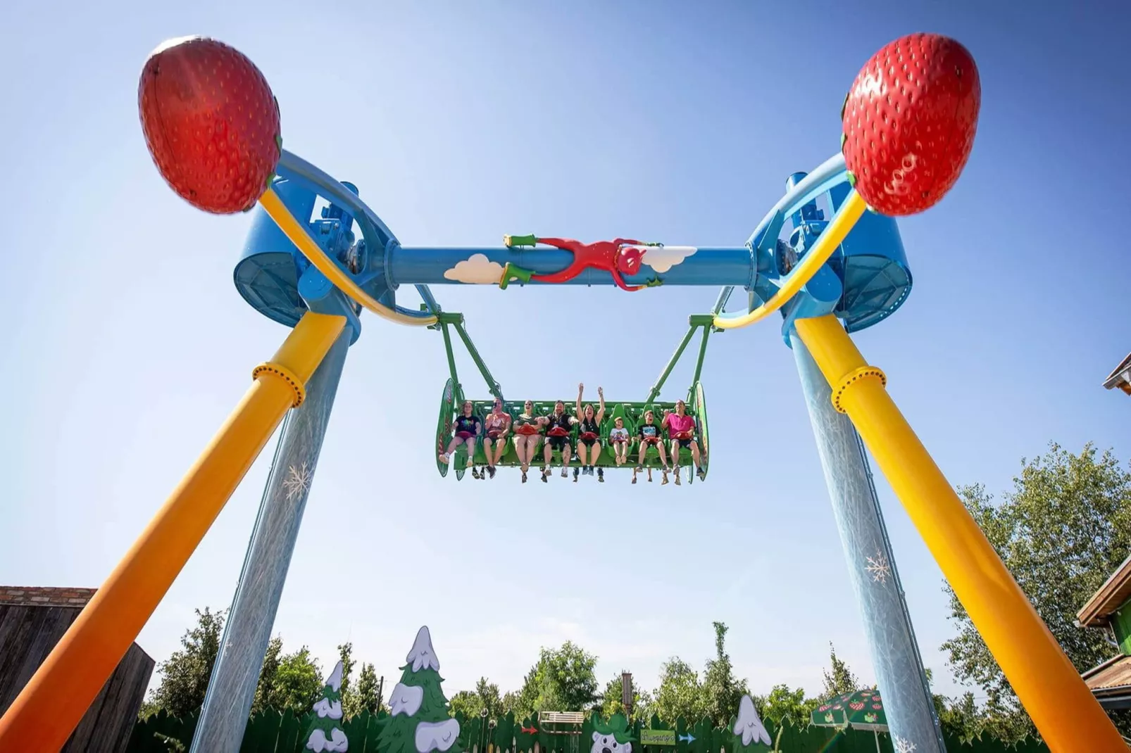 Schwalbenring nahe Karls Erdbeerhof-Zones été à 5 km