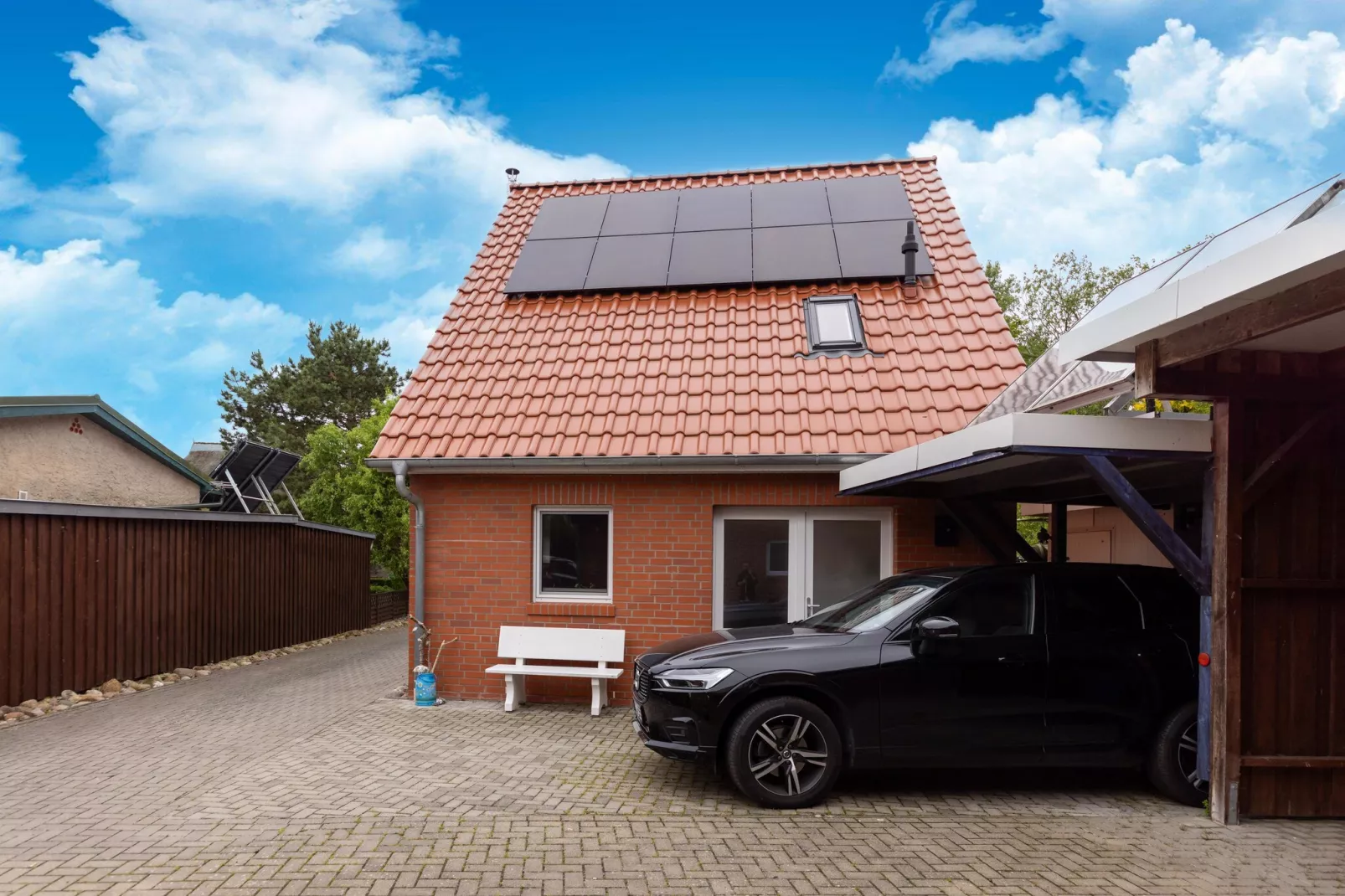 Ferienhaus Sternchen - Insel Rügen-Außenbereich Sommer