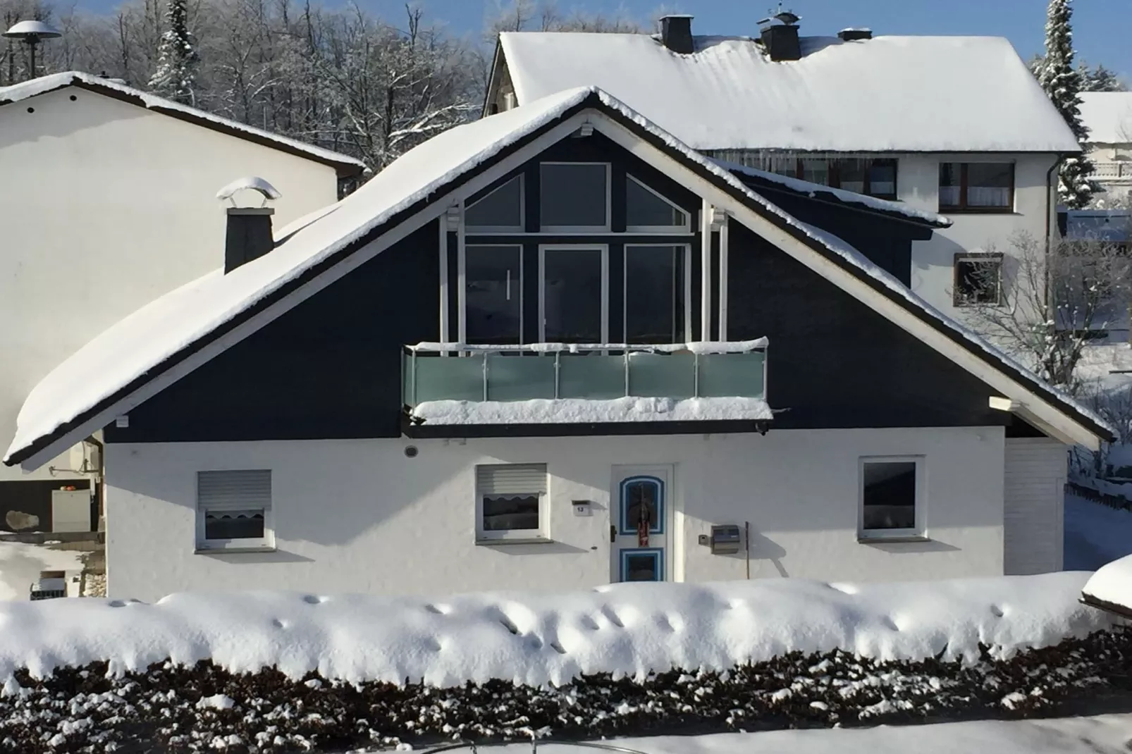 Ferienhaus Jahnes Winterberg-Extérieur hiver