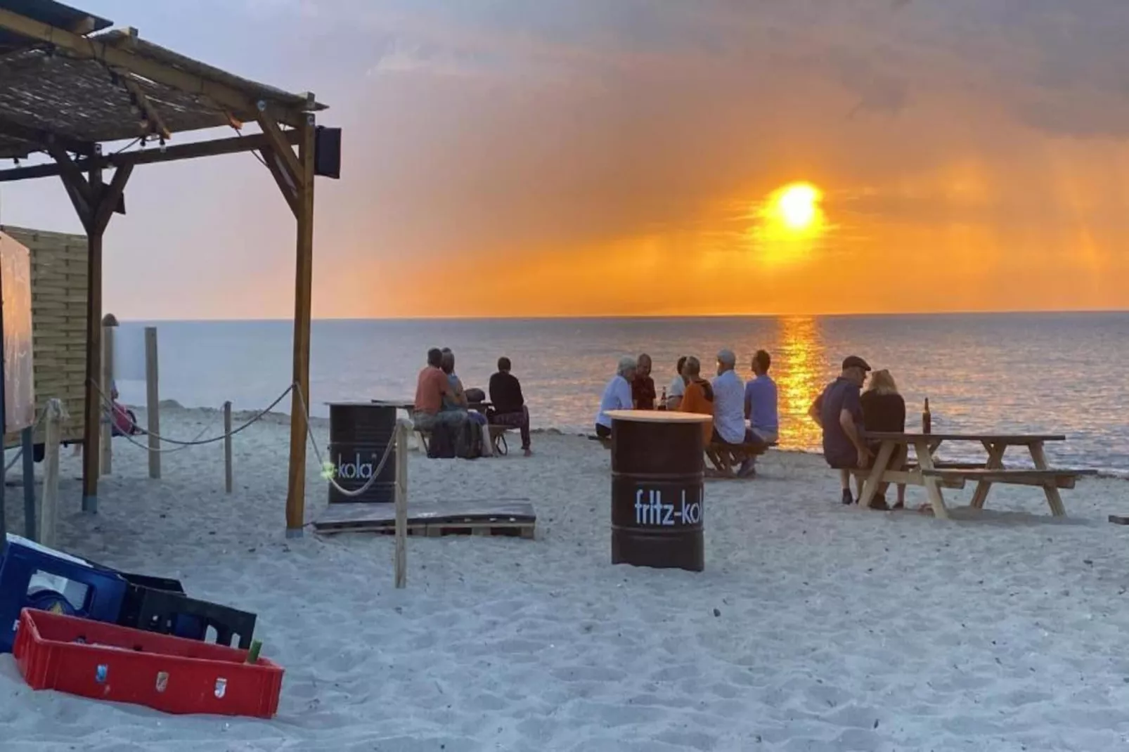Strandnaher Familienurlaub-Gebiete Sommer 5 km