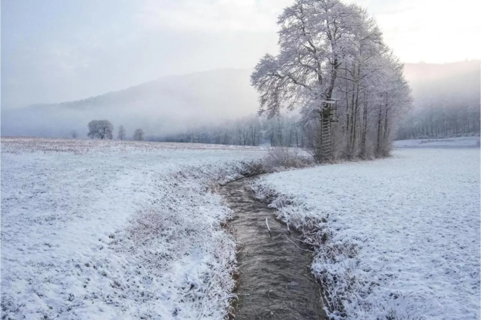 Densberg-Area within 20km in winter