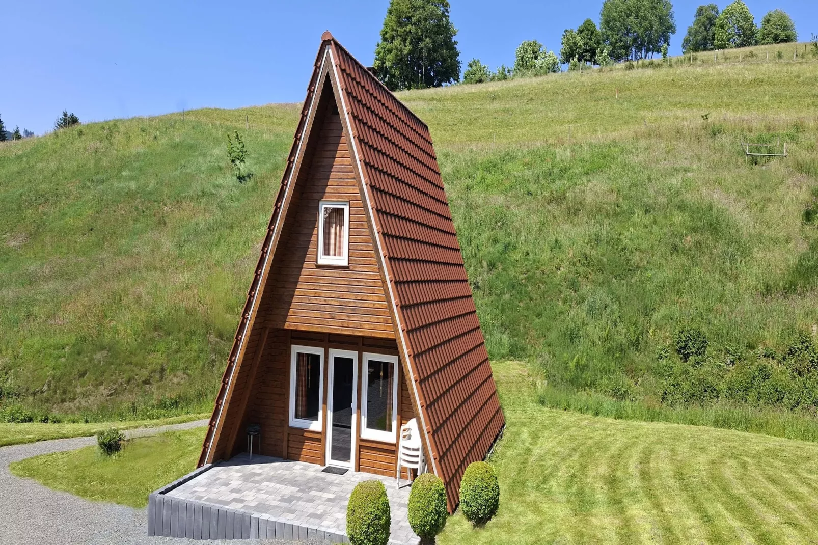 Murmeltier-Exterior in summer