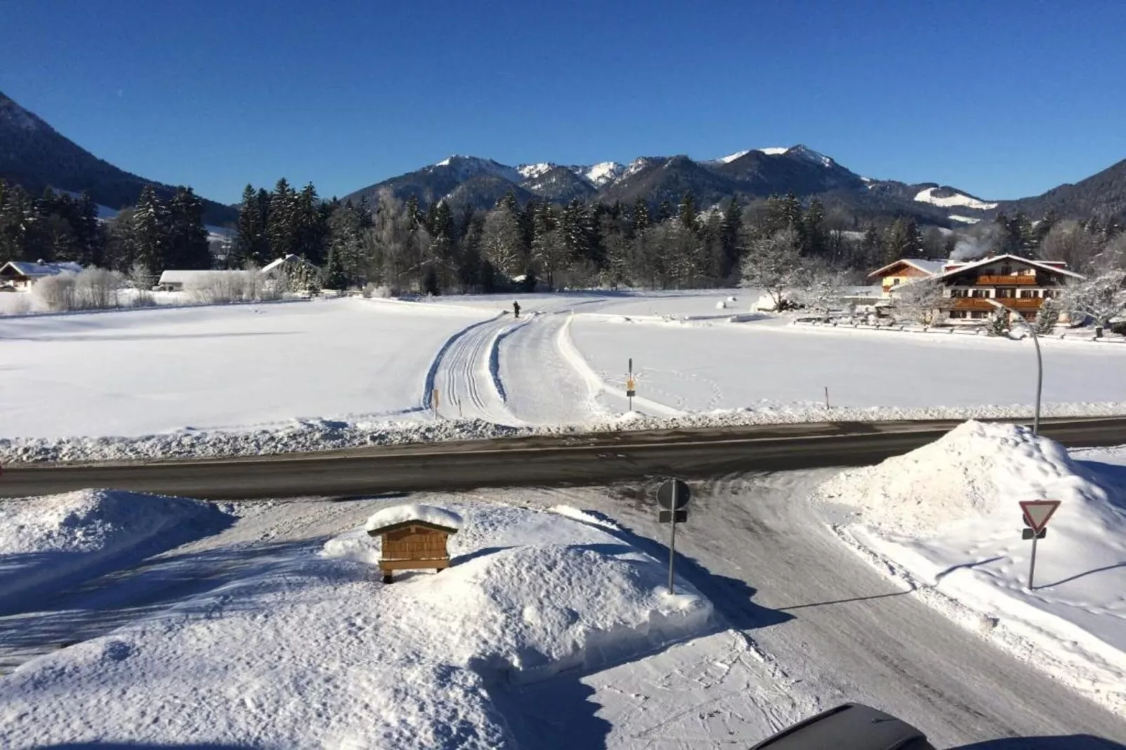 Im Chiemgau-Area within 20km in winter