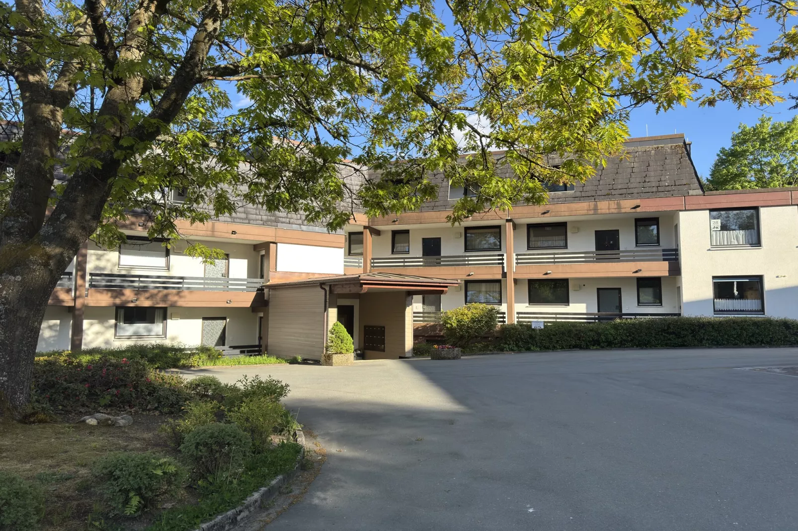 Studio2 Pers  45 qm-Außenbereich Sommer