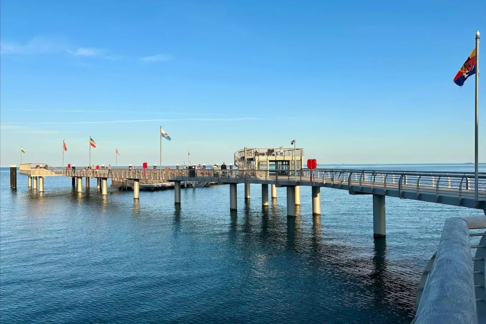 Apartment Wyk auf Föhr2-Raum-App Nr 4 Harmens-Gebiete Sommer 1 km