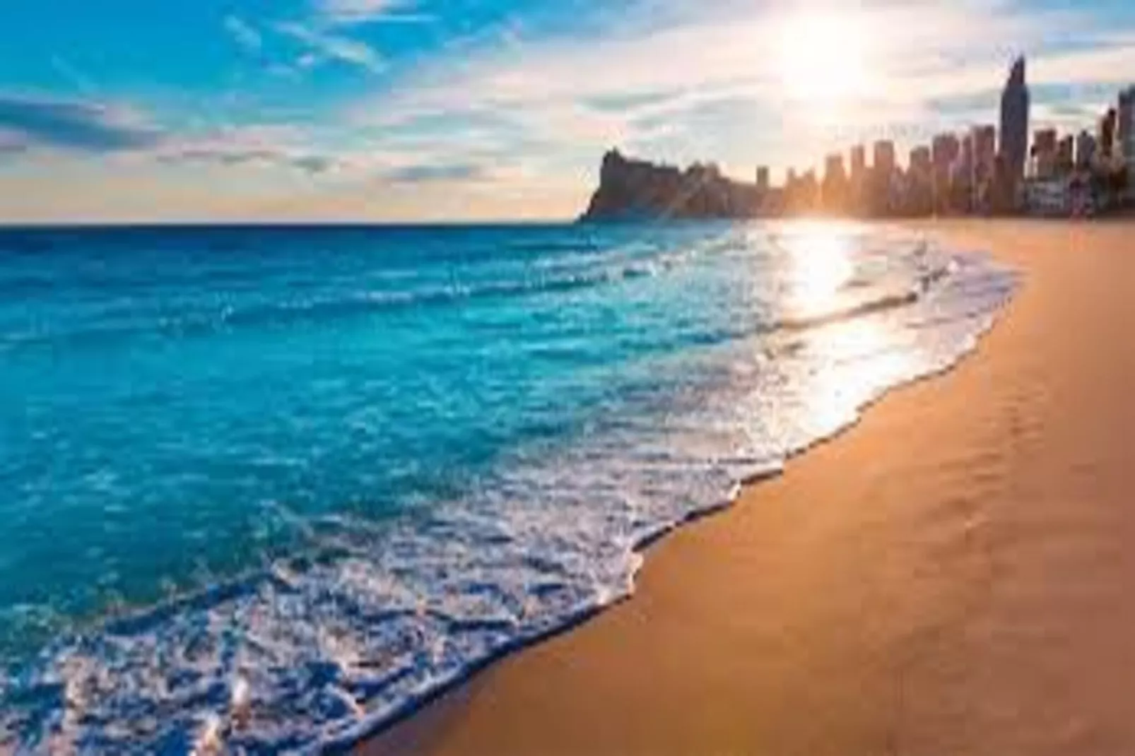 Benidorm-Areas within 1km in summer