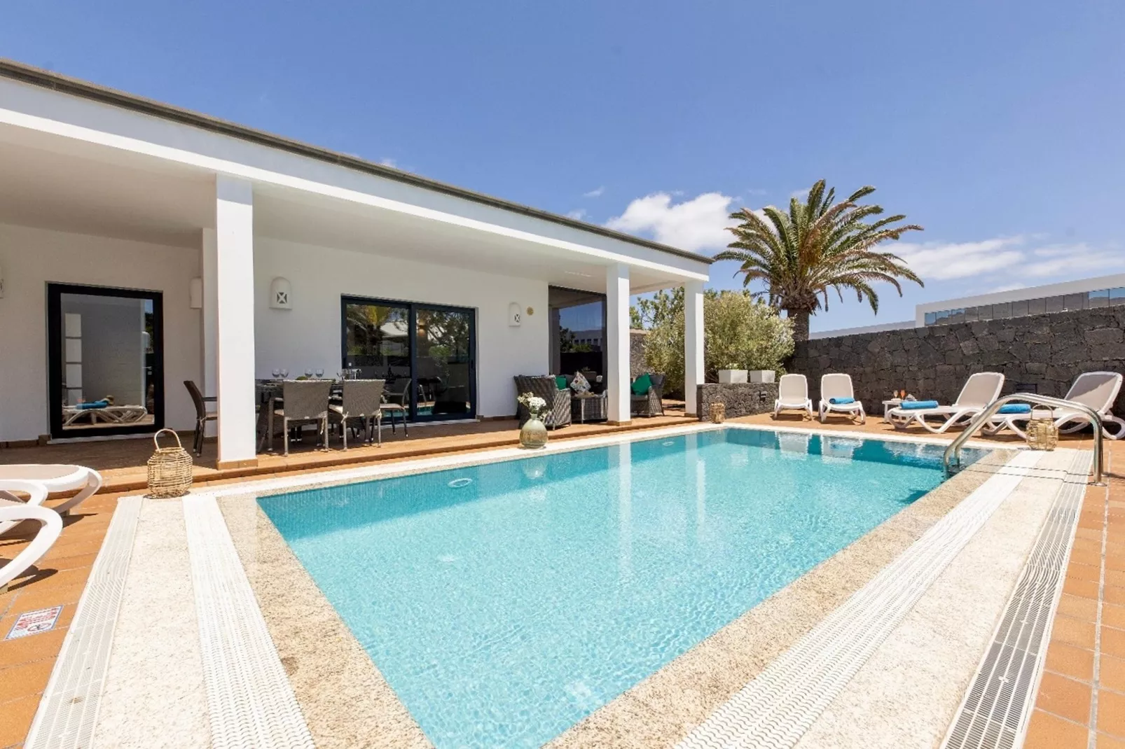 Villa A-Exterior in summer