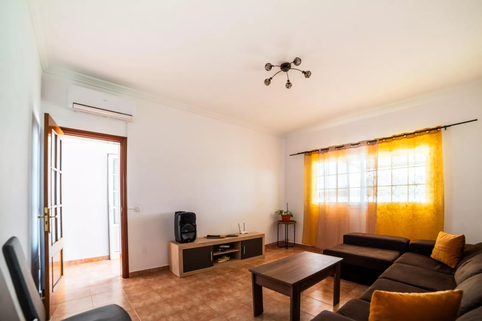 Chalet en Tuineje para 6 personas-Wohnzimmer