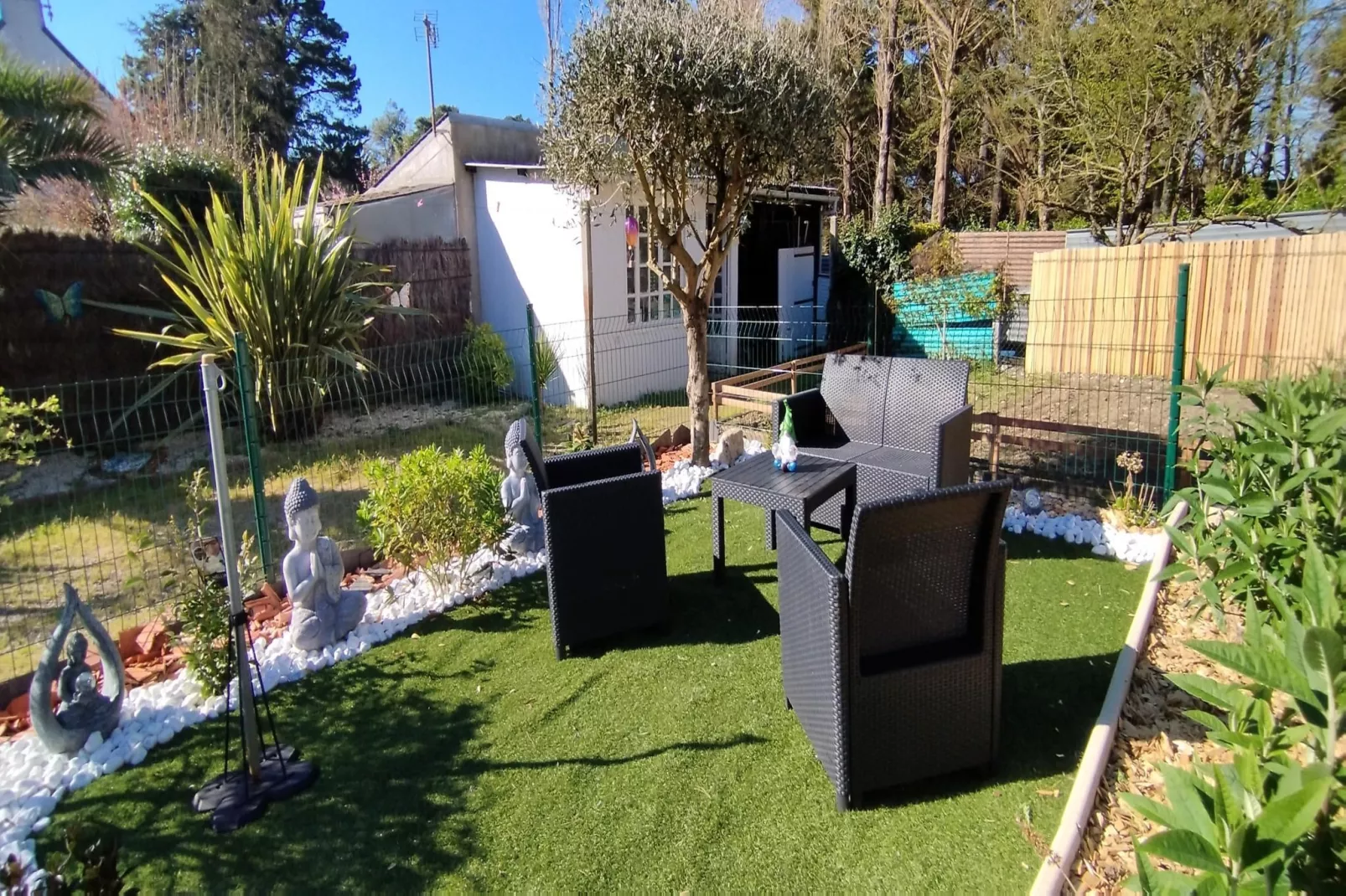 Plein Sud-Garten Sommer