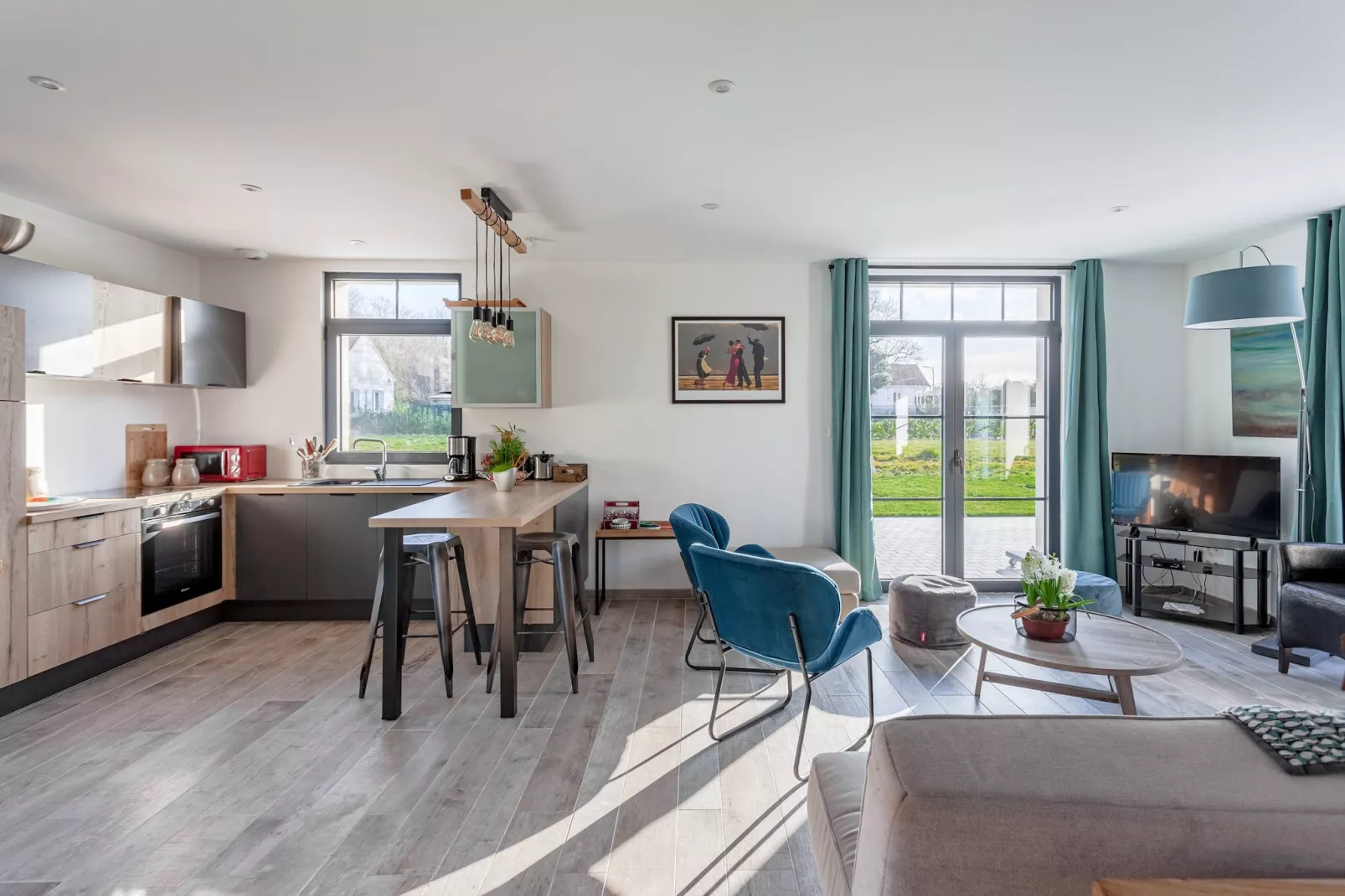 LA VILLA DU CAP BLANC NEZ-Living room