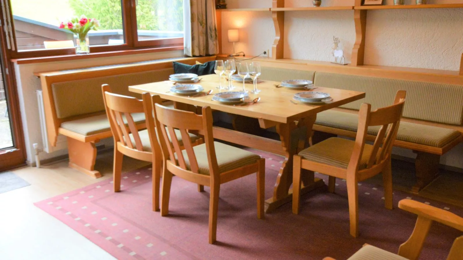 Family Apartment-Esszimmer
