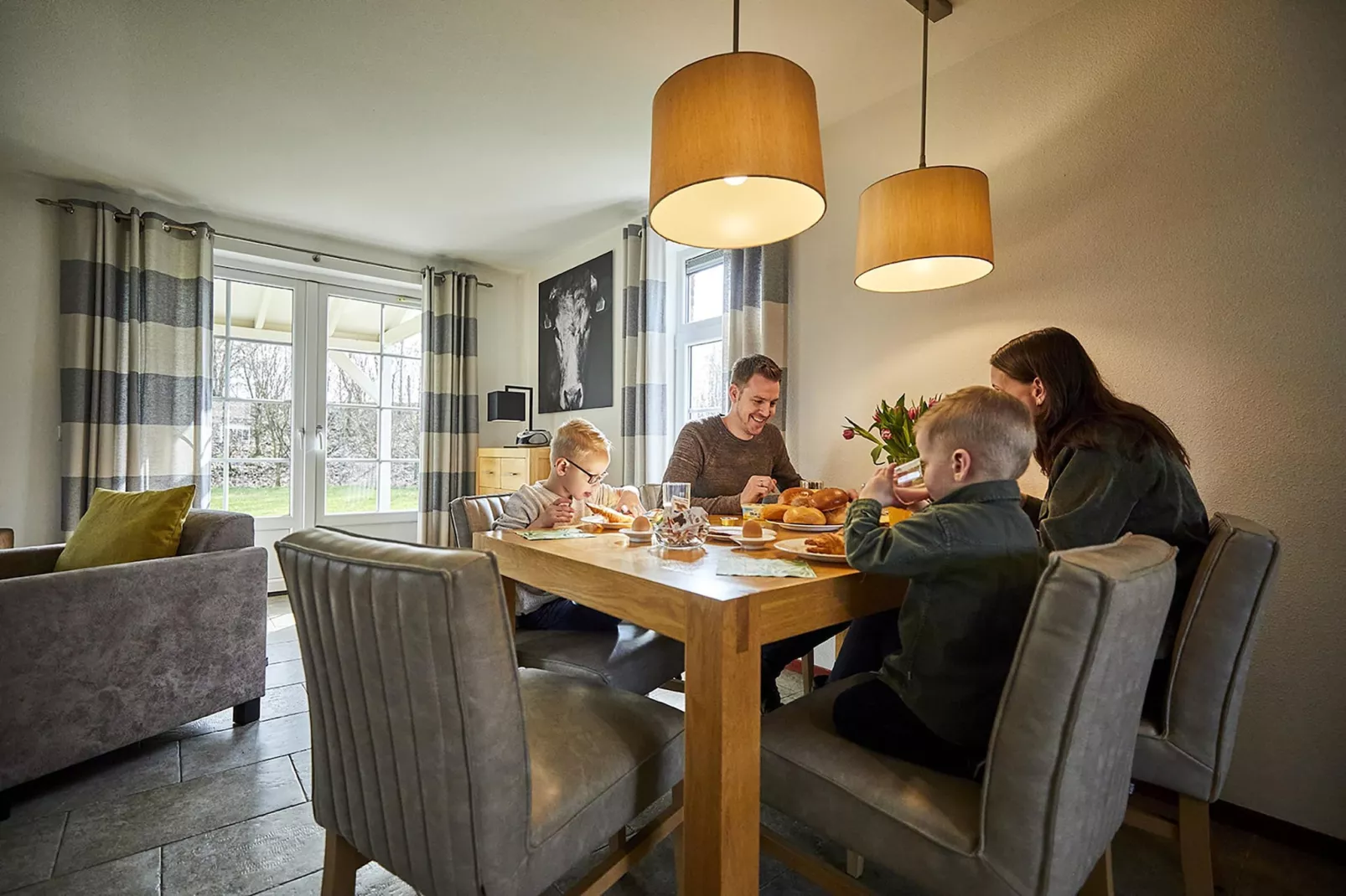 Buitenhof De Leistert 14-Dining room
