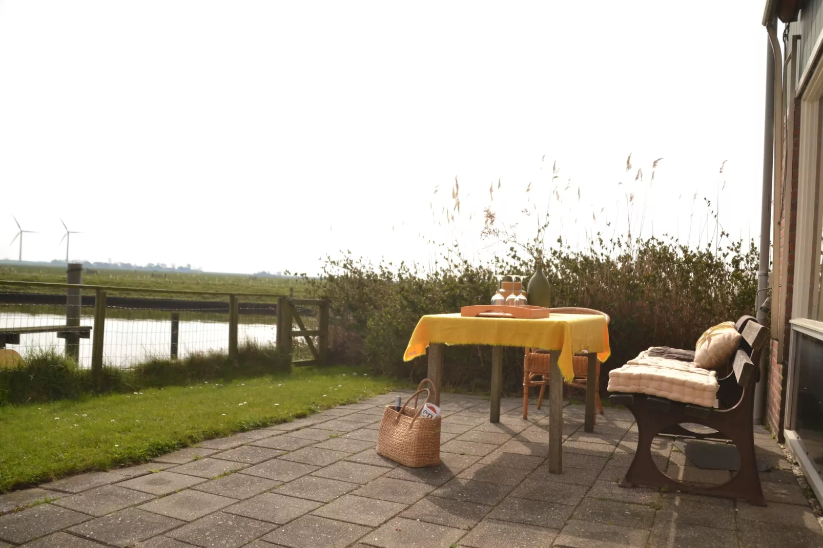 De Waske-Terrasse/Balkon