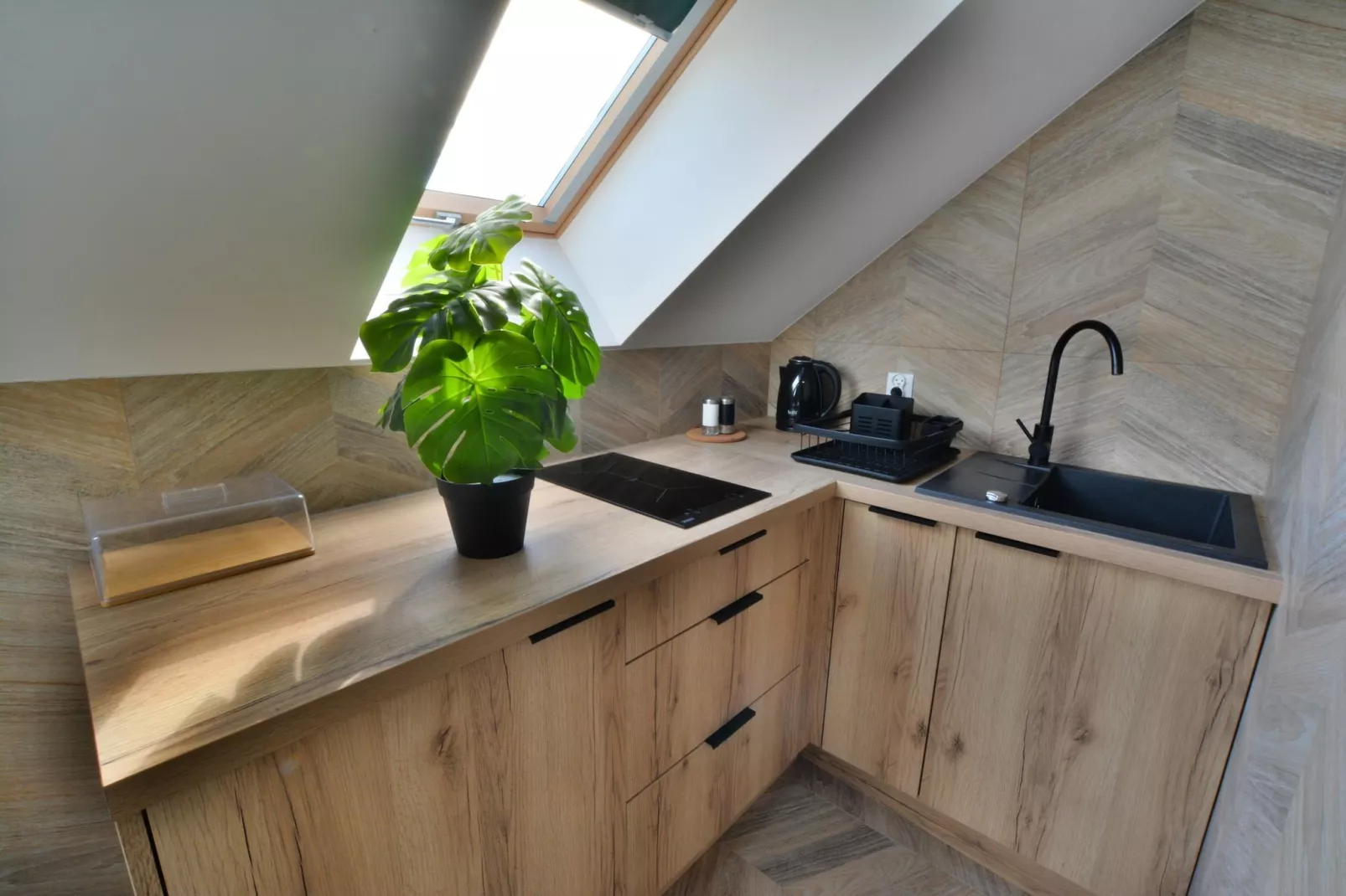 Apartament Nr 2 2-osobowy 20 m2 Ustronie Morskie-Kitchen