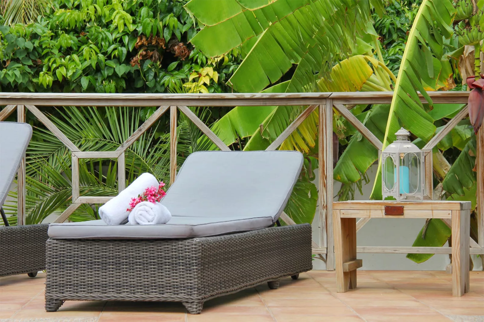La Quinta Alida 8 pers Vista Royal-Gardens in summer