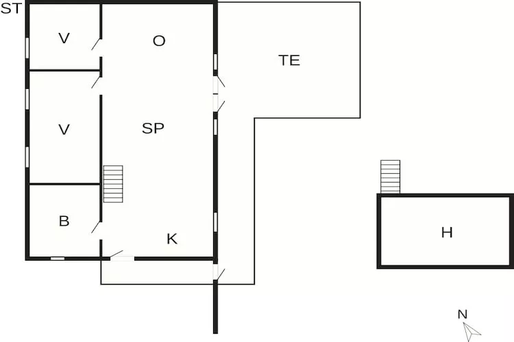 6 Personen Ferienhaus in Løgstør-By Traum-Grundriss