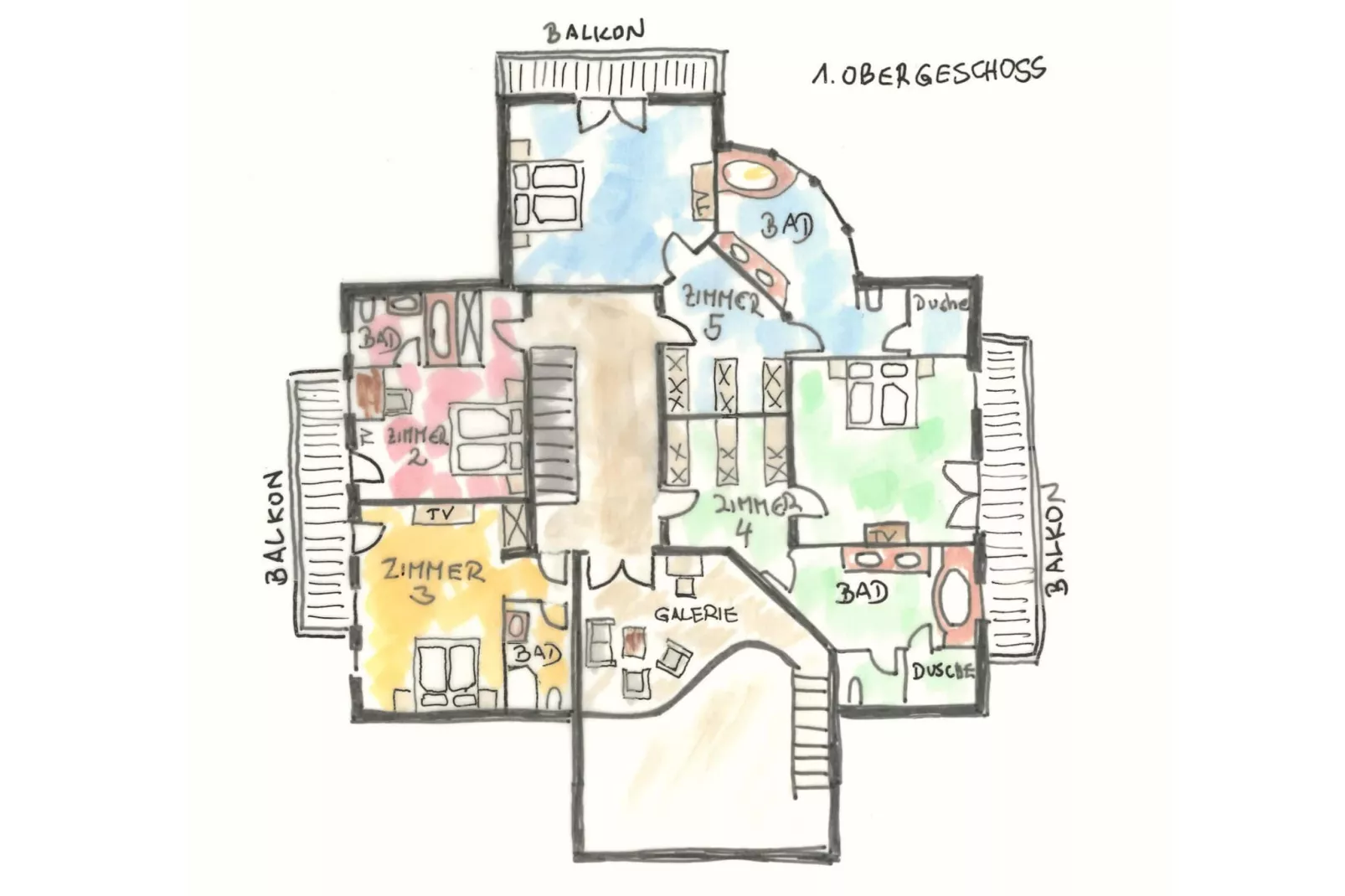 Chalet Kitzlodge in St Johann in Tirol-Floor plan