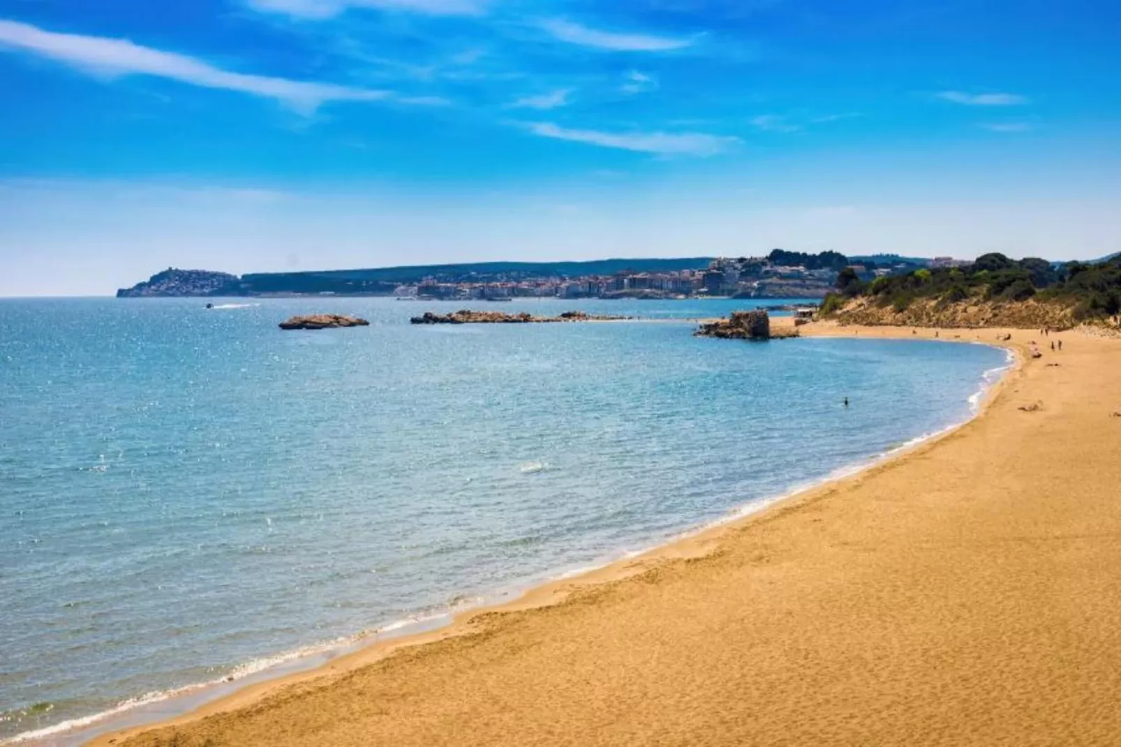 Casa con piscina y jardín L'Escala-Gebiete Sommer 5 km