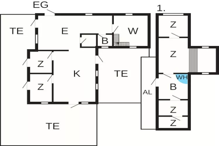 14 person holiday home in Havndal-By Traum-Floor plan