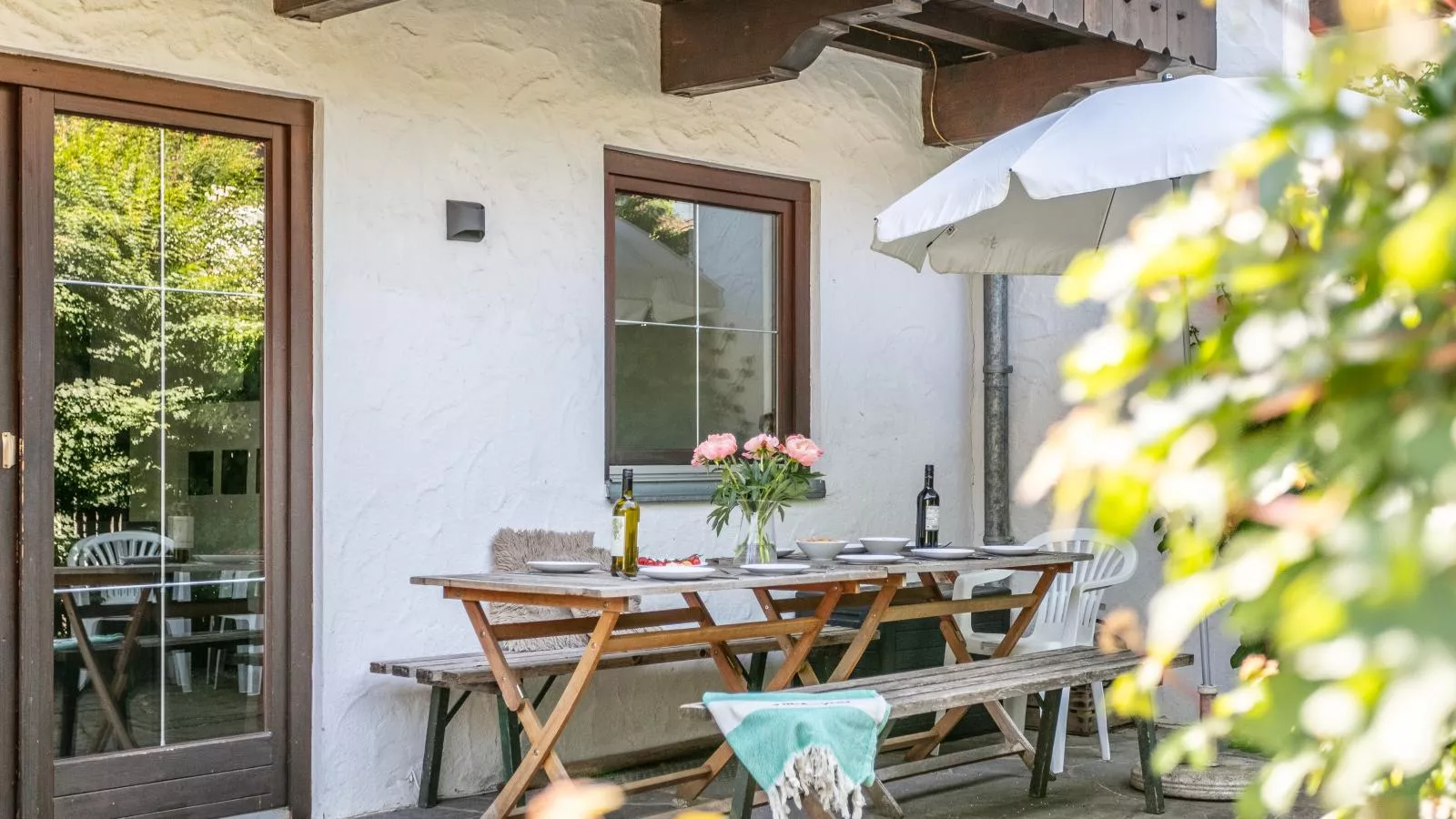 Fleckalm-Terrasse / balcon