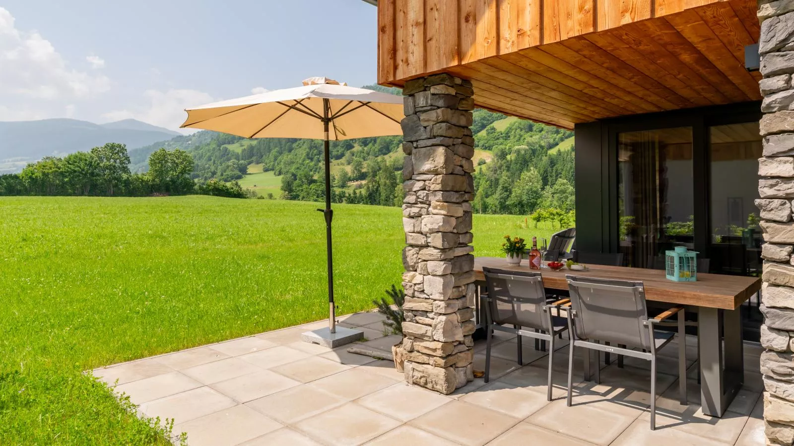 Mountain Chalet Aquarius 5A-Terrasse / balcon